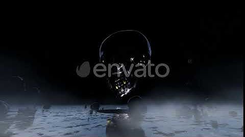 Skull Intro | Motion Graphics - Envato elements