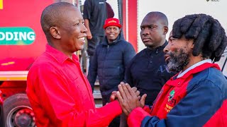 King Buyelekhaya Dalindyebo with the leadership he approves of, in MTHATHA