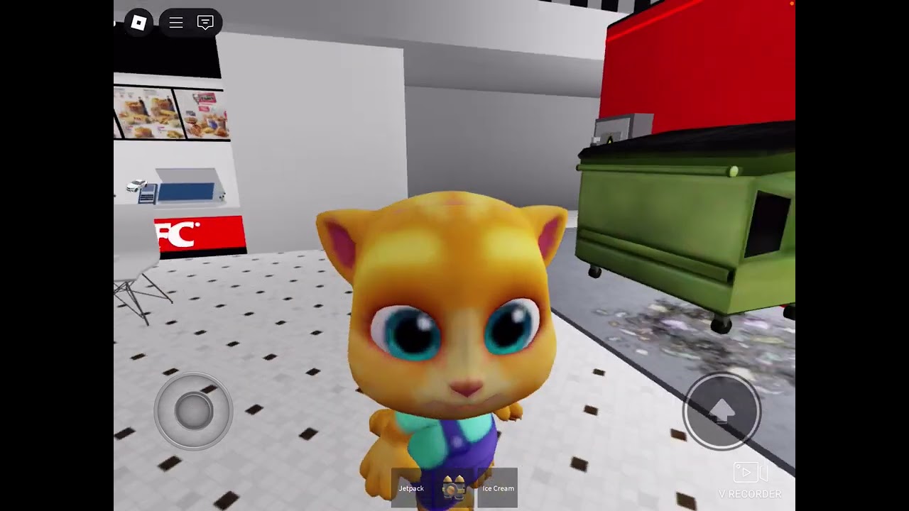 Talking Tom and friends ginger misbehaved at the mall /grounded