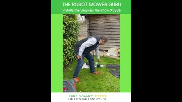 THE ROBOT MOWER GURU Jimmy @TVGM introduces the Segway Navimow X390e Robot Mower