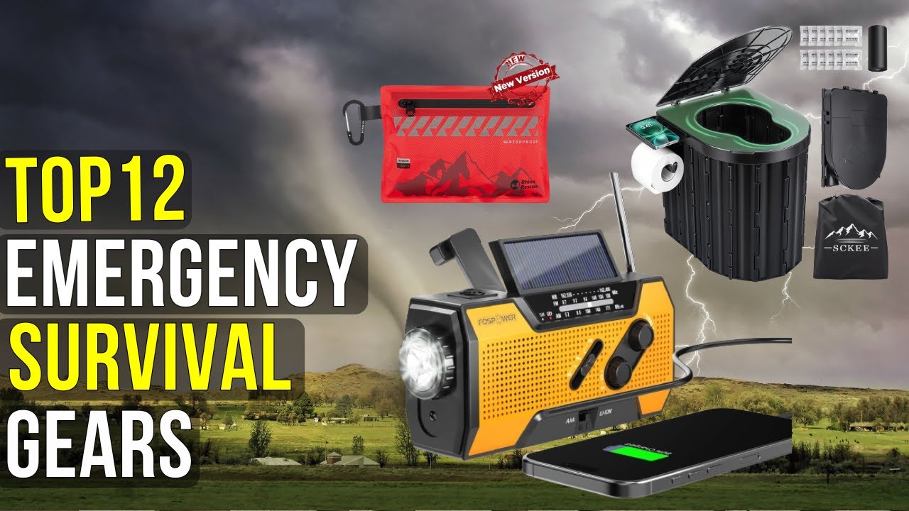 12 MUST-HAVE Emergency Survival Gear for Hurricanes & Earthquakes | Disaster Prep Essentials 2026