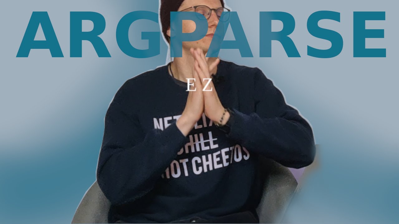 Use ARGPARSE to simplify your scripts