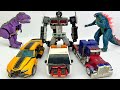 Evolution Nemesis Transformers Prime Stop Rise of the BEASTS | Stopmotion Robot Tobot &amp; Lego Robbery