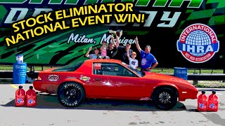 2025 Ihra Outlaw Nitro Series Milan Stock Winner, Aaron Allison
