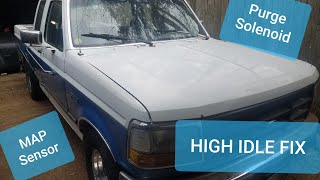 1992 F150 high idle fix