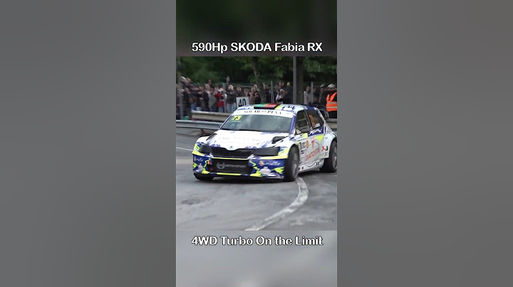 Spetacular Driving in 590Hp Skoda Fabia RX Monster 🔥