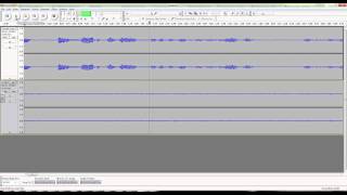 Audacity multitrack mixing