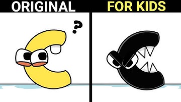 Alphabet Lore C but something is Weird (DRAWING)