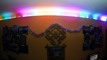 новогодняя WI-FI гирлянда из LED ленты WS2812B