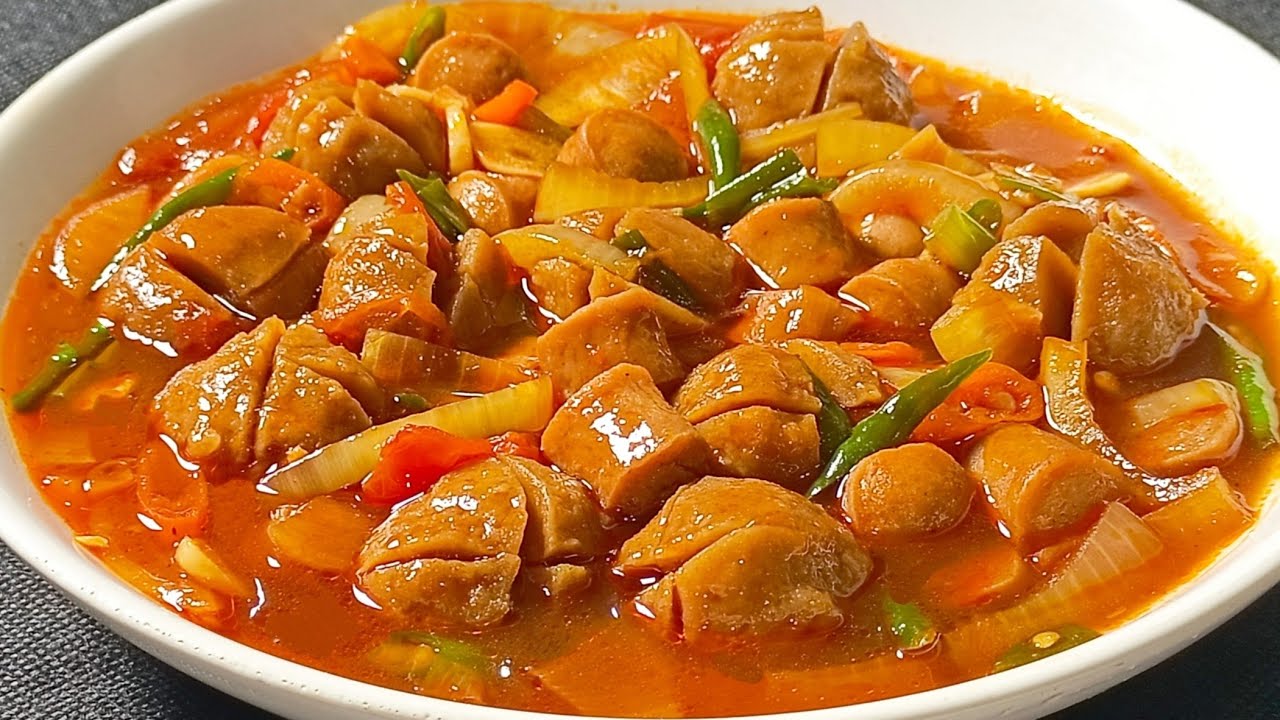 Enak Banget Bikin Nagih !! Sosis bakso dimasak gini || olahan sosis bakso 