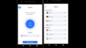 Flutter UI - VPN App UI Design Tutorial