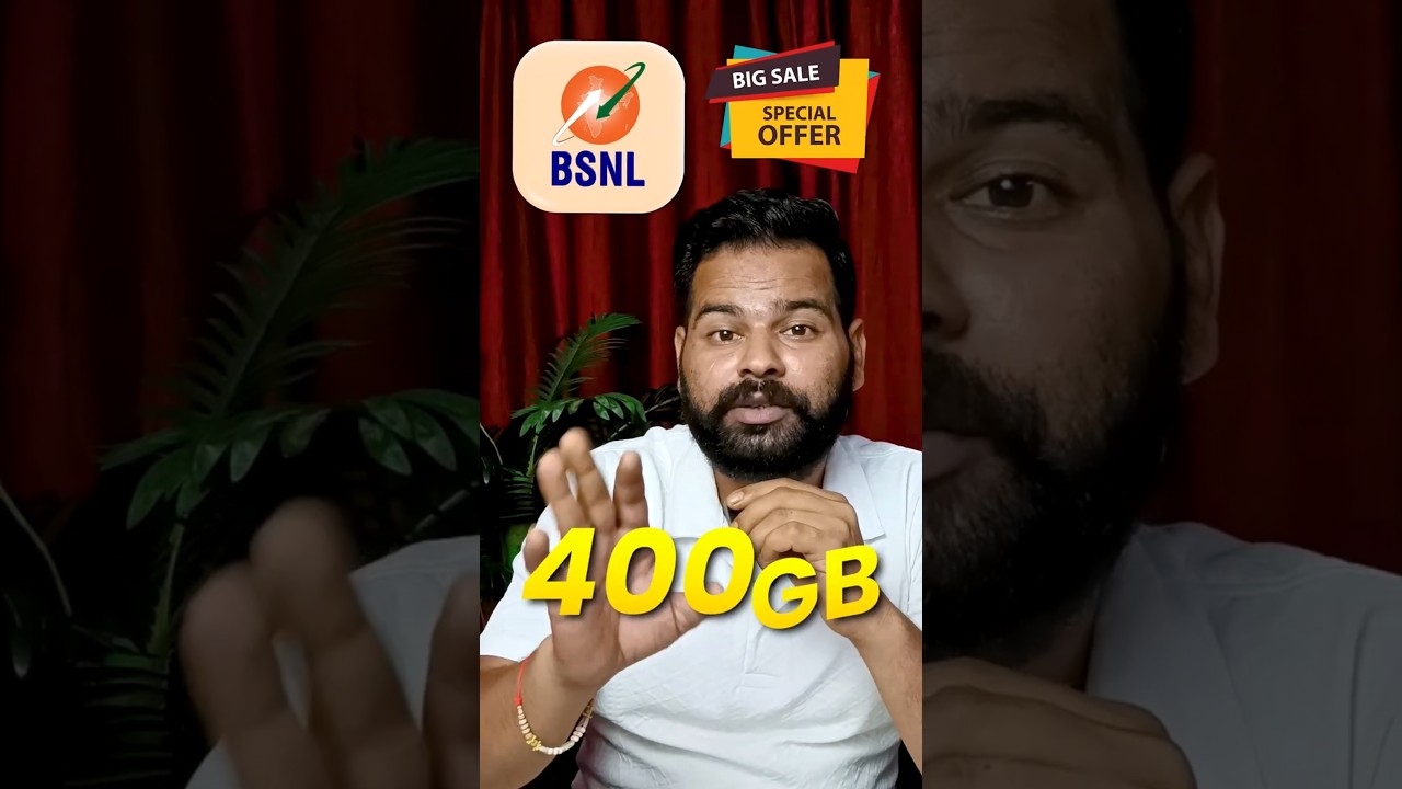 BSNL's 400GB Data Plan is a GAME CHANGER - Here's Why 