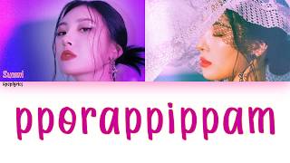 Sunmi (선미)- pporappippam (보라빛 밤) Color Coded Lyrics Han|Rom|Eng