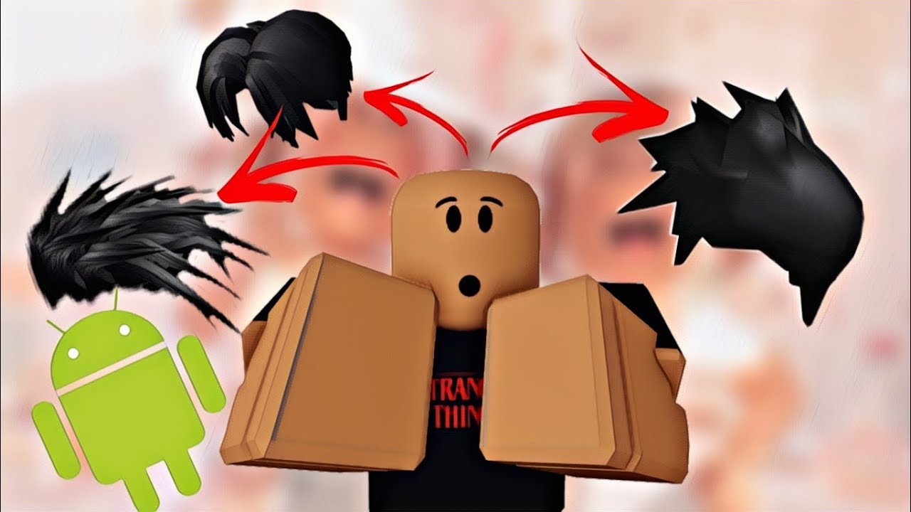 COMO COLOCAR 2 CABELOS (OU MAIS) PELO CELULAR NO ROBLOX!! 📲 (Combo Hair) ~  Saah Roblox YT 