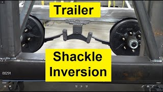Shackle Inversion on Trailer Springs