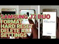 Samsung Galaxy J7 DUO Format and Hard Reset