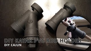 Here is a little DIY PVC kayak rod holder. Be sure to comment, like, and subscribe to get new videos when I have time to make 