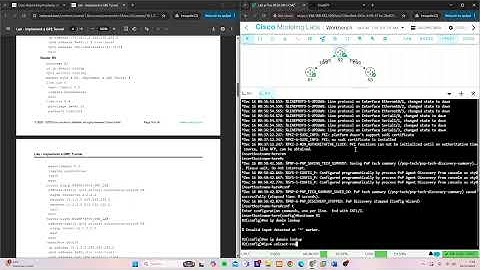 19.1.2 Lab - Implement a GRE Tunnel