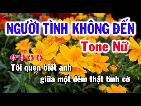 Video Người Tình Không Đến Karaoke - Tone Nữ Nhạc Sống [La... - youtube