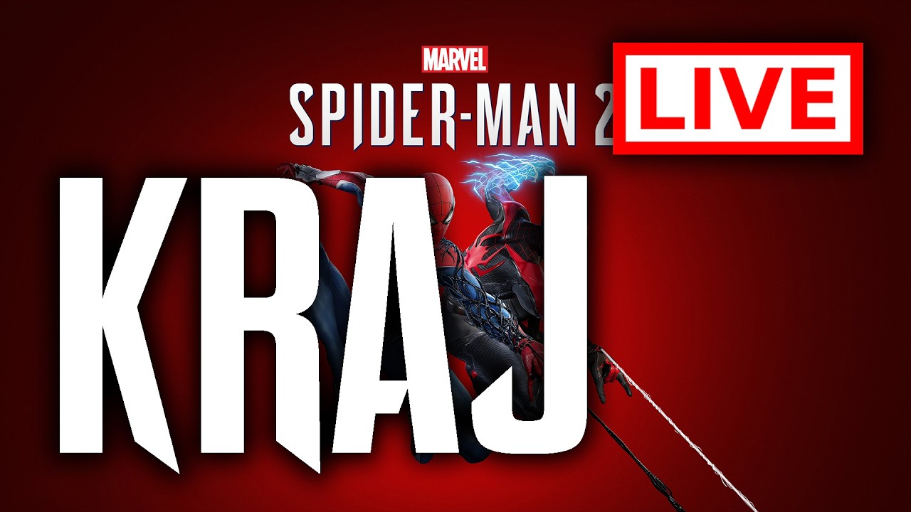 🔴Ajmo da zavrsimo ovog spermamen | Marvel's Spider-Man 2 KRAJ IGRICA - Lajv Strim #6