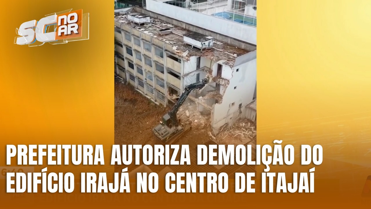 Demolição do Edifício Irajá é autorizada pela Prefeitura de Itajaí