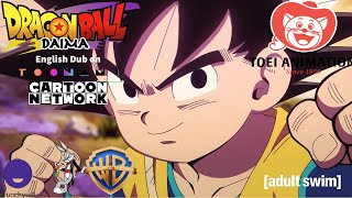 Dragon Ball Daima English Dub Cast TOONAMI/[adult swim] CARTOON NETWORK Cast Possibility