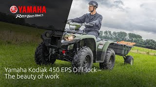 Yamaha Kodiak 450 EPS Diff-lock – The beauty of work