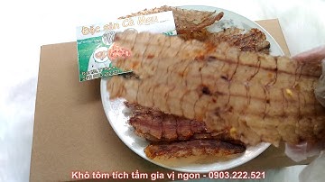 Tôm khô Cà Mau chính gốc