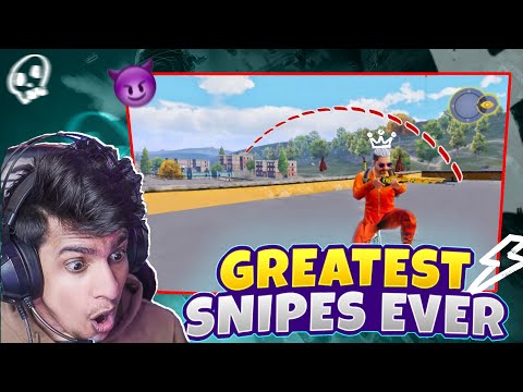 😱World's Best Sniping Shots Ever in PUBG Mobile/BGMI-Unbelievable God Level Sniping in PUBG
