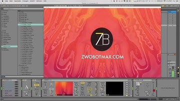 Zwobot VJ / Visuals For Ableton Live - FX 3IDE - Effect Module