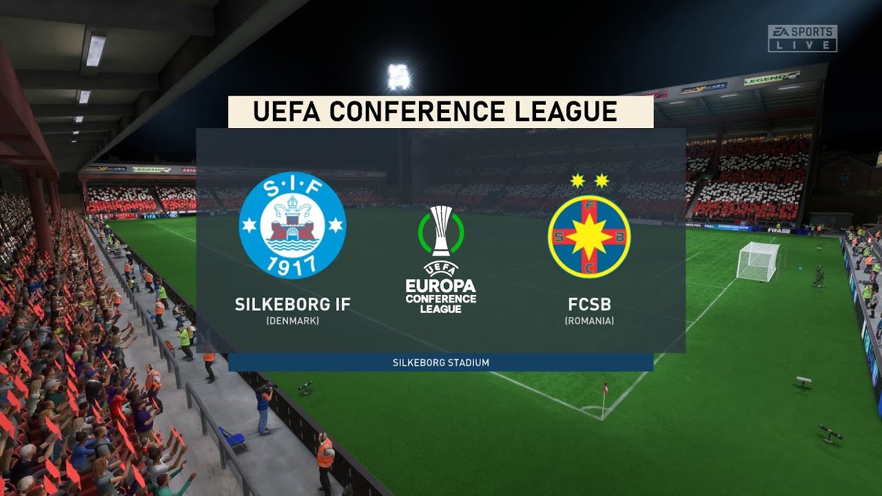 Silkeborg vs FCSB 2022-23 UEFA Europa Conference League FIFA 23