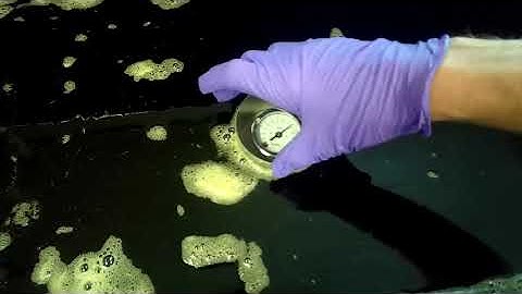 POV Checking Maple Syrup Density with a Hydrometer and Murphy Cup