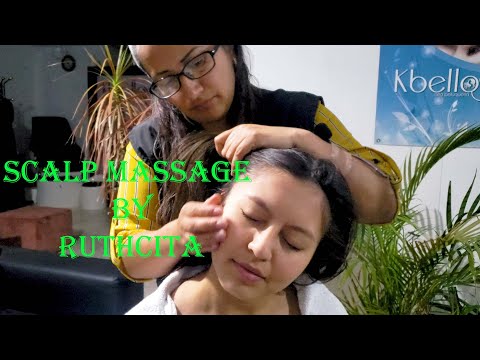 RUTHCITA ♥♥♥ ASMR HAIR AND SCALP MASSAGE, RELAX HEAD AND NECK MASSAGE, SHAMPOO RELAX HEAD MASSAGE.