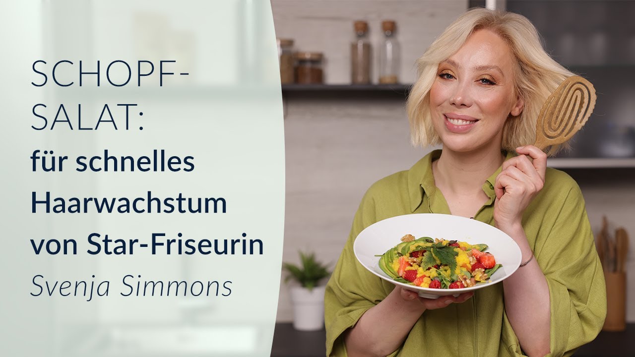 Star-Friseurin Svenja Simmons: Dieser Salat fördert schnelles Haarwachstum und strahlenden Glanz