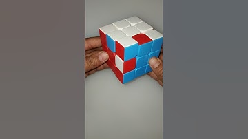 Glitch Pattern on Cube