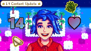 Stardew Valley 1.4 | Emily's 14 Heart Event | The 14  Project