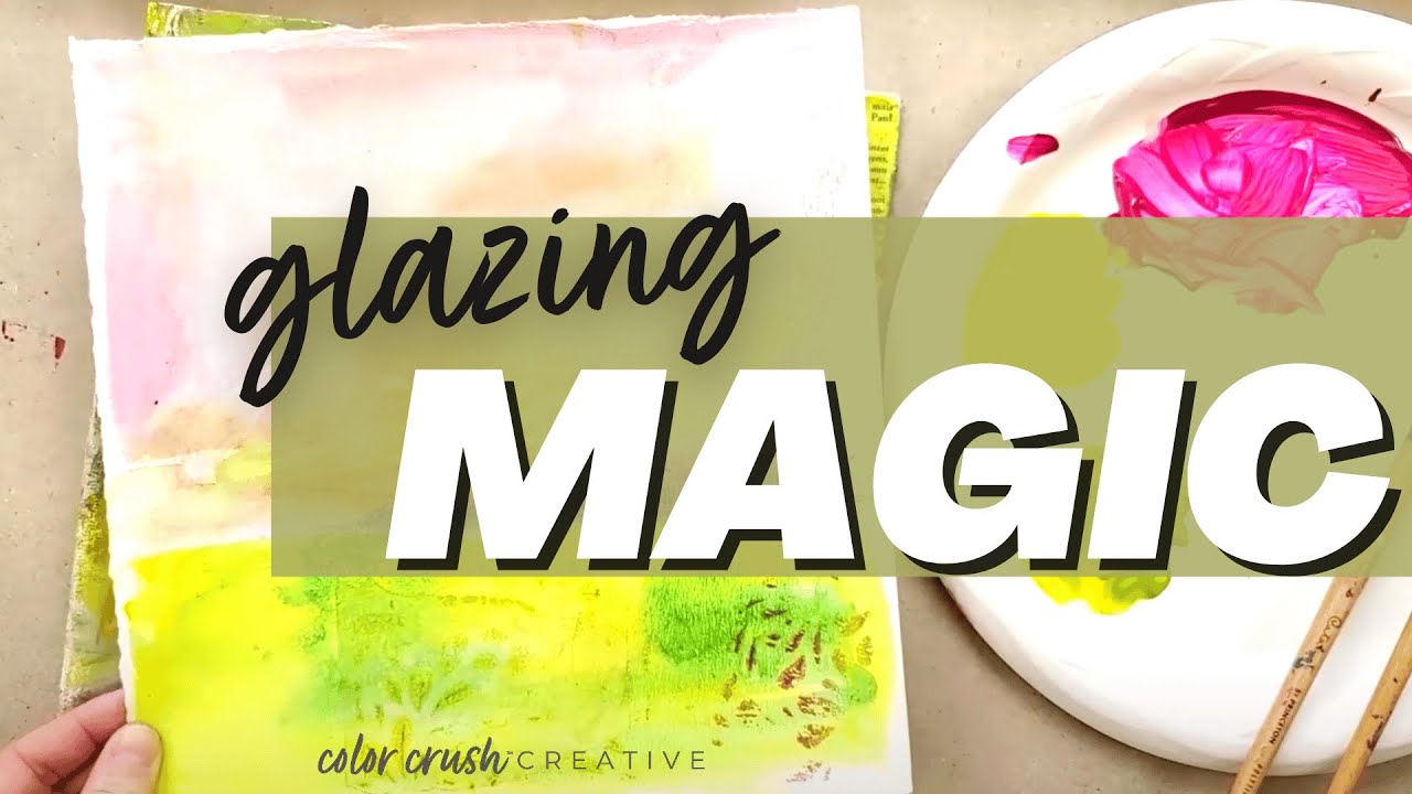 Glazing with Acrylic on Black · How To Create A Drawing Or Painting · Art  on Cut Out + Keep