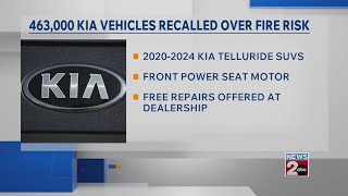 Kia issues recall notice for 463,000 Tellurides due to fire risk