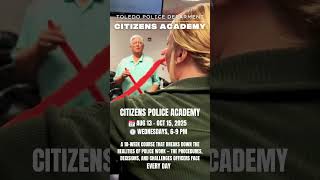 Toledo Police accepting applications for 18th Citizens Police Academy