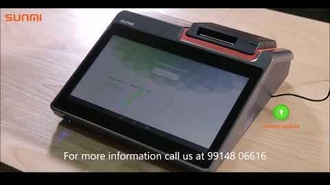 Sunmi T1 Mini Android Touch POS for Retail and Restaurants