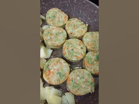 королевские овощные галеты от Бондюэль овощные котлетки - YouTube