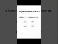 English Grammar practice 📝.#Grammar #mcq#smartstudy