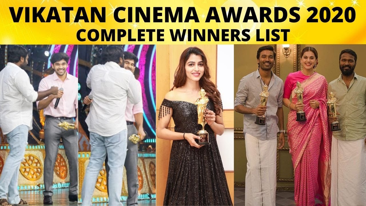 Vikatan Cinema Awards 2020 Complete Winners List Best Actor Best Heroine Best Movie Youtube One of the leading tamil magazine in tamilnadu. vikatan cinema awards 2020 complete winners list best actor best heroine best movie