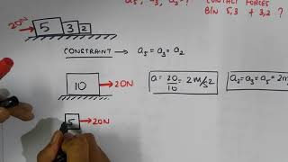 Newton's laws Episode 15 - More Constrained Motion