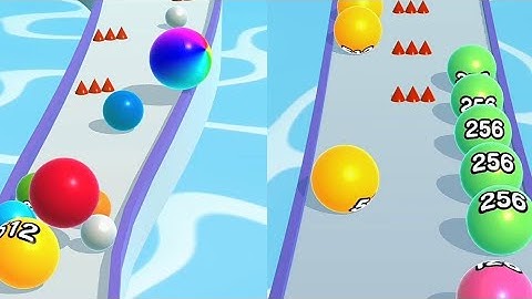 Ball Run 2048 🎱😷 - All Levels Gameplays  Android, iOS part 49