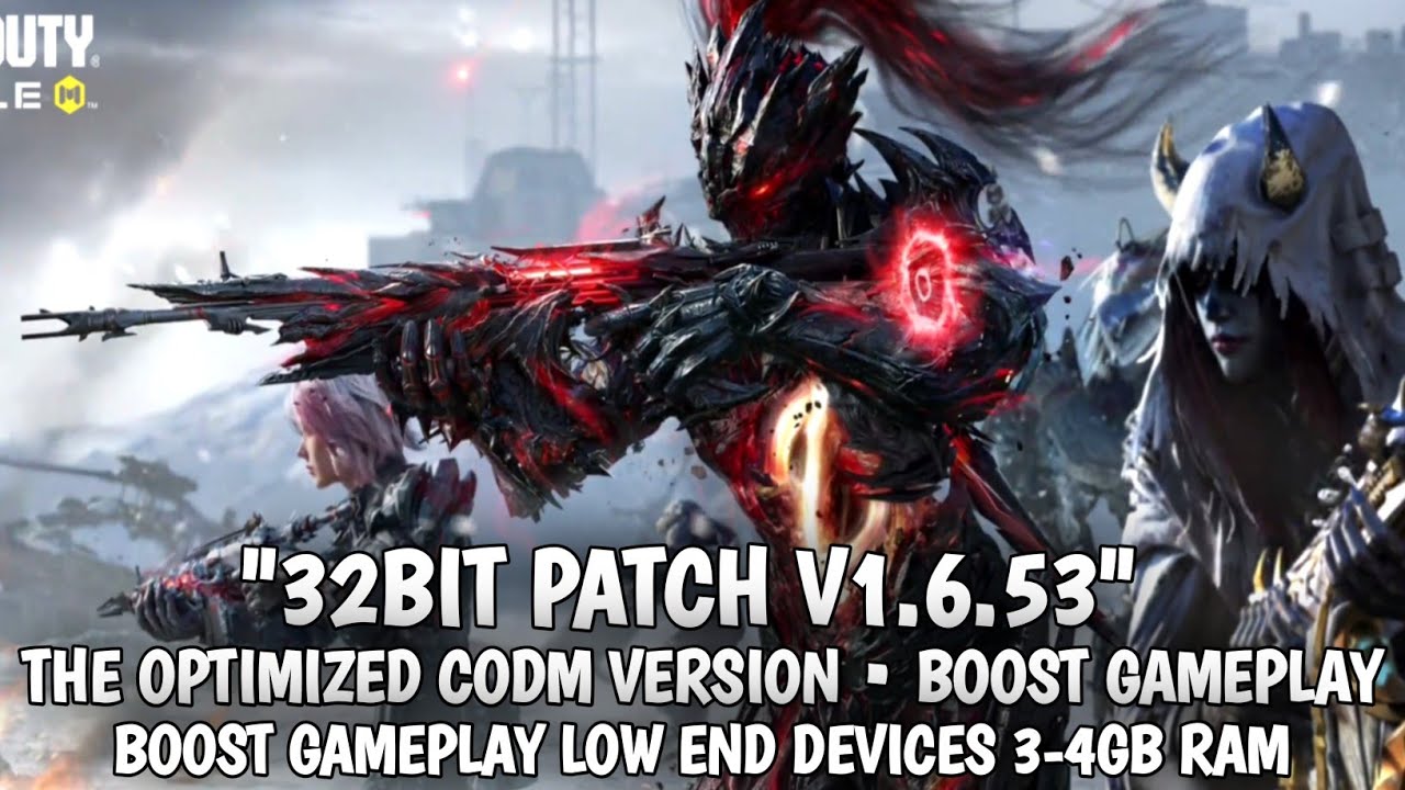 Новая🔥 Garena Codm 32-битная версия APK | Защита от лагов и падения FPS | Меньше дыма и лагов | С...