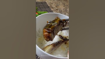 CÁ NỤC KHO NHỪ Ăn Với Cơm Tám Thơm #shorts