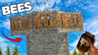 I Crashed Official Rust With Over 100,000 Bees