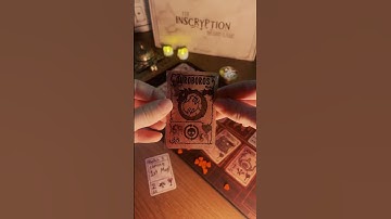 Just a bit of fun with ouroboros and extra teeth! Not real pvp gameplay 😉 #inscryption #boardgames