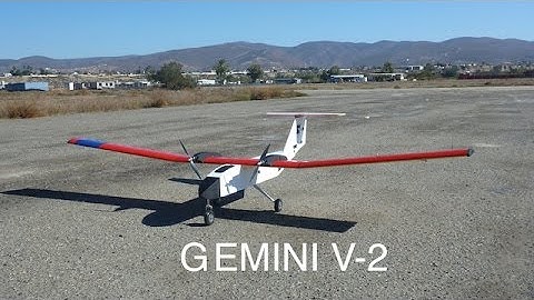 Gemini V-2 Custom UAV with Extensive Modifications